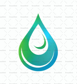 Wassertropfen und Blatt